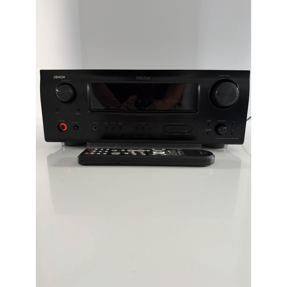 Denon AVR-1609 7.1 Channel Home Theater Receiver Bundled w/remote Tested Working